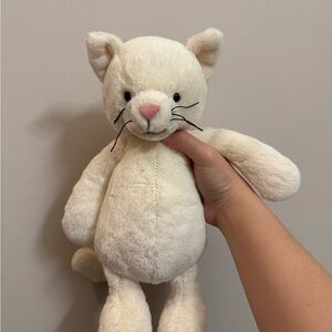 Jellycat Bashful Cream Kitten - BNWT VHTF Retired Fast Shipping!